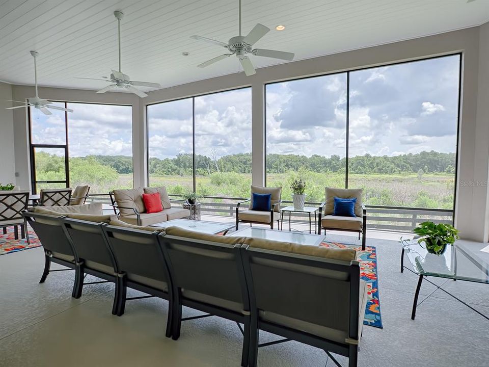 SPECTACULAR VIEW FROM THE OVERSIZED LANAI WITH SHIPLAP CEILING!