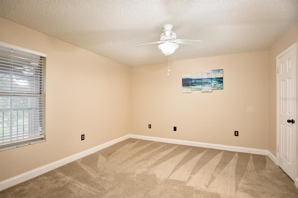 Lots of privacy and the room is large enough to have a desk and small office space too.