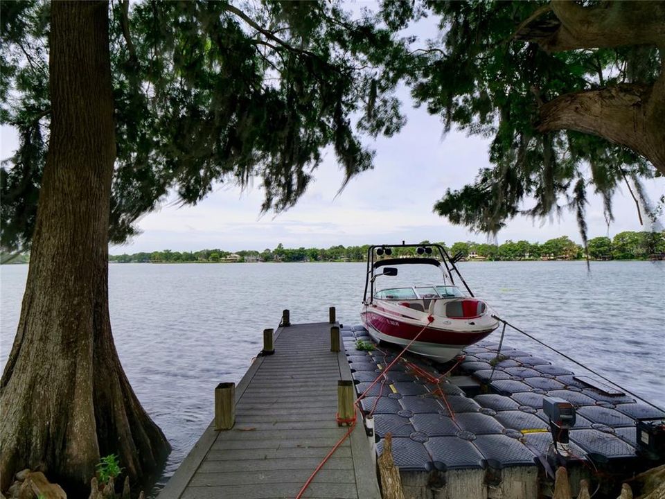 Seller is leaving the boat with the sale of the home