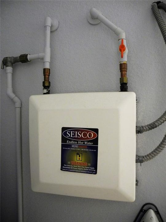 TANKLESS HOT WATER**