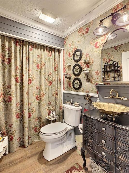 THIS IS AN AMAZING GUEST BATHROOM!  ONE OF A KIND!