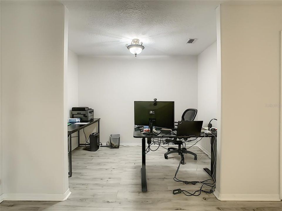Office in master bedroom.  If office not needed could be used as a sitting/lounge area with coffee bar...