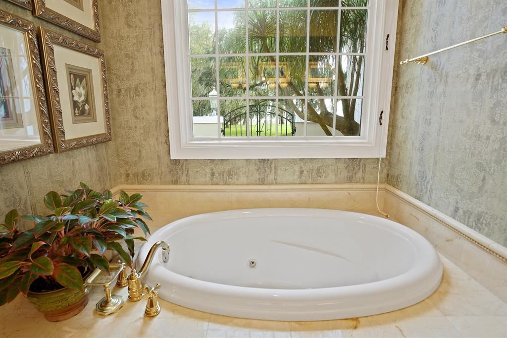 Indulge in your home's spa-like tub!