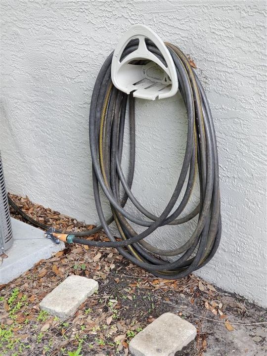 Hose by Back Patio