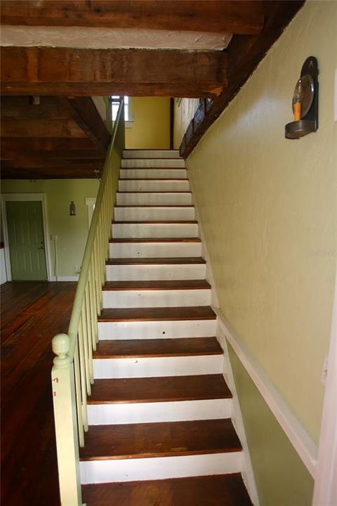 Yellow House - Stairs to Second Floor