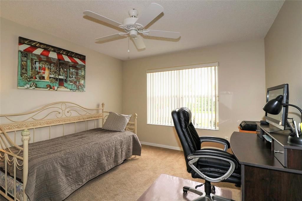 2ND BEDROOM, SPACIOUS, ONLY THE DESK CONVEYS IN THIS ROOM