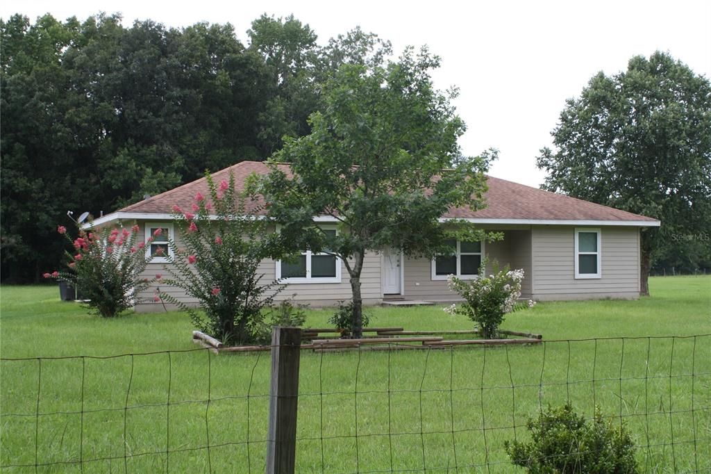 Fenced with gate on 5.5. acres