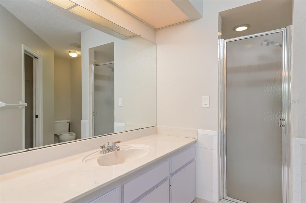 Main Bathroom Suite w/ walk-in Shower