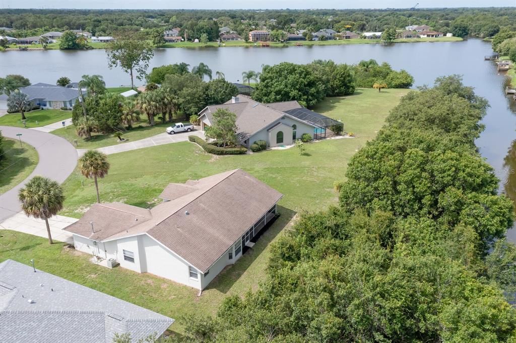 Yard is large enough to add pool. Septic is located in front of home - road side.