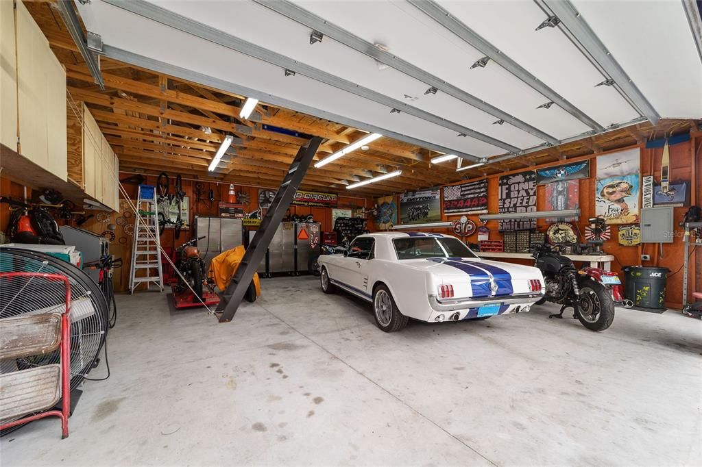 Inside Detached Garage