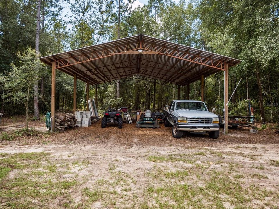 Pole Barn with electric & water