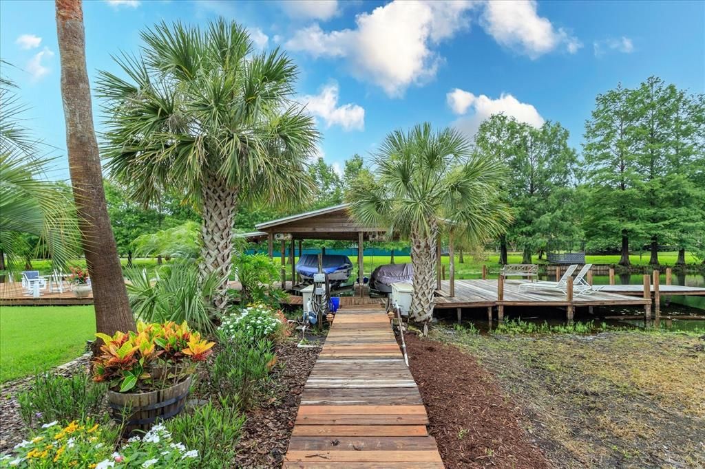 Walkway to Boat Dock