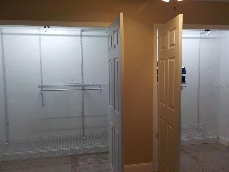 Closets in 2nd Bedroom