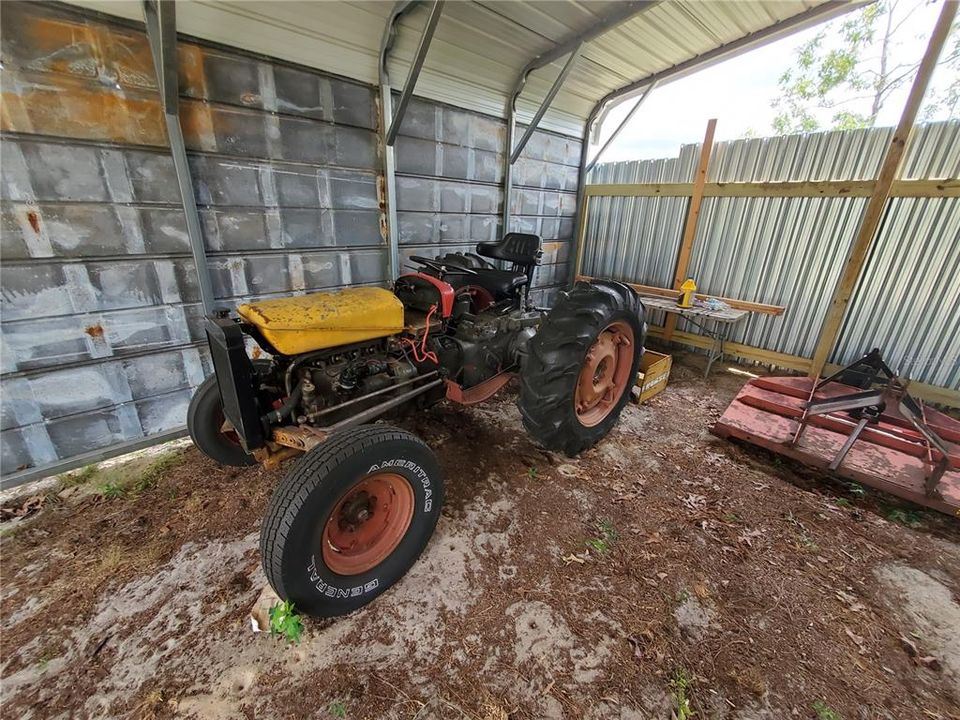 working tractor and bushhog included