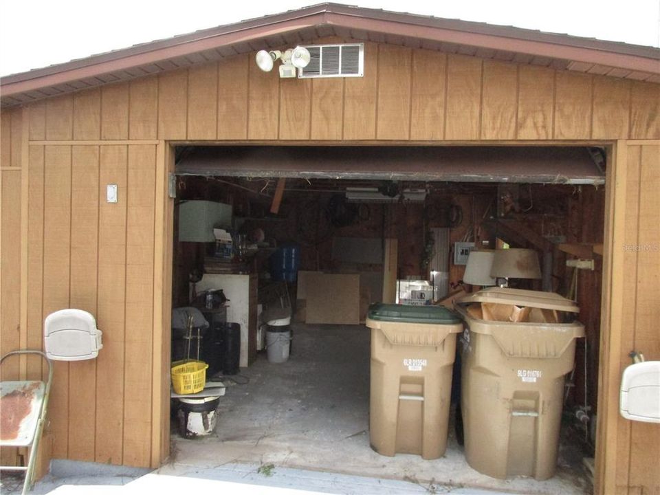 2nd full garage - process of clean-out