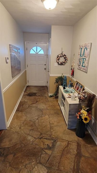 Front entryway/foyer.