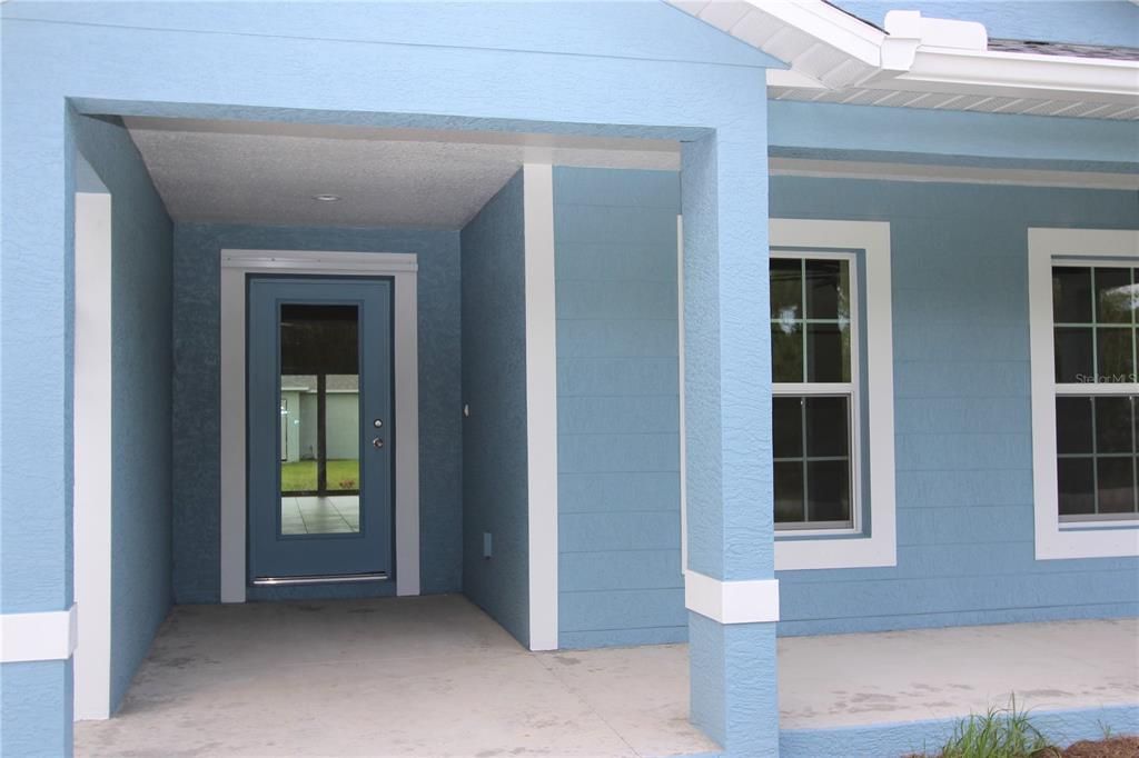 Covered Entrance Porch