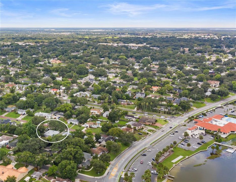 Only Steps from the House to Lake Hollingsworth and the Lakeland Country Club