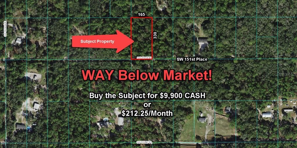 Recently Sold: $9,900 (1.25 acres)