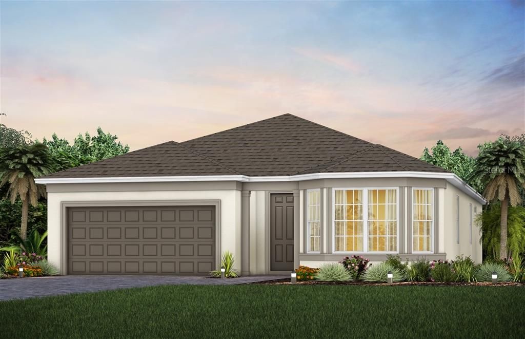 Exterior Design - Artist rendering for this new construction home.