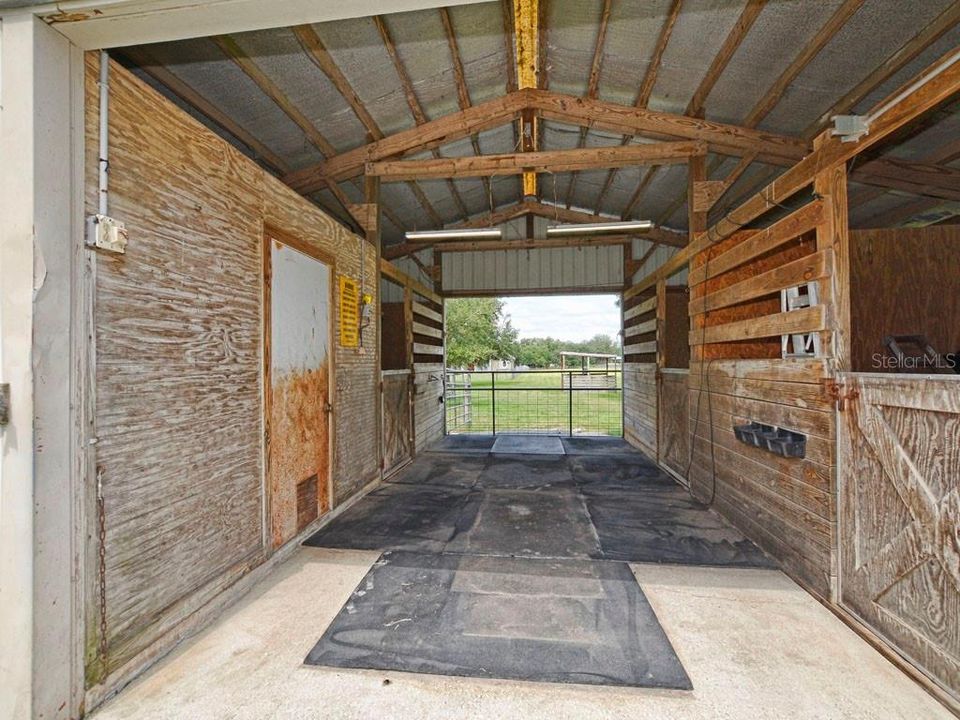 Center Aisle Barn