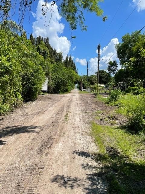 Carmen Street looking toward Airport Road (North)