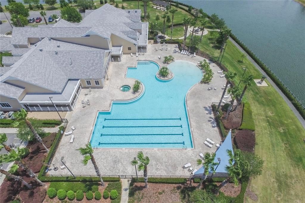 Large resort style Pool