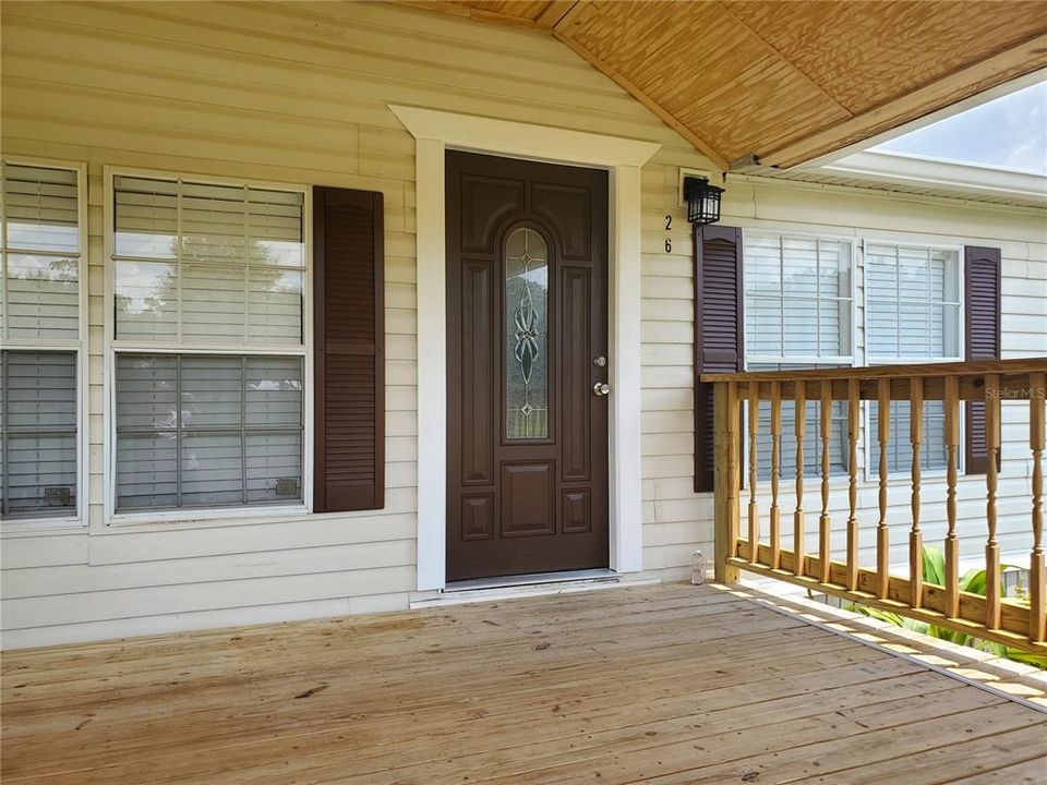 Front Porch Entry