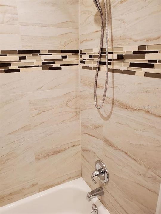 Guest bath shower/tub
