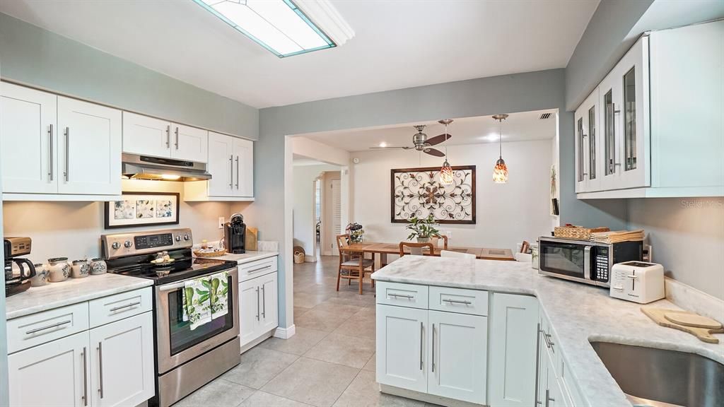 Kitchen facing Dining Room