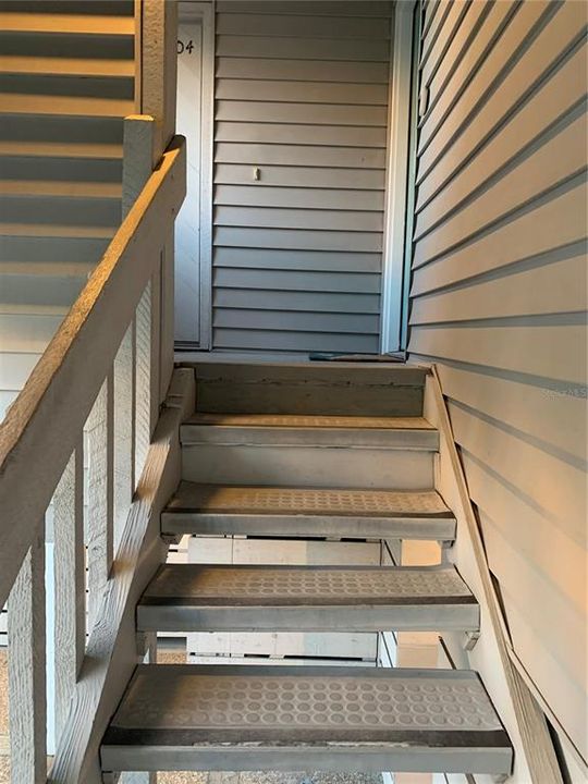 Exterior Entry stairs