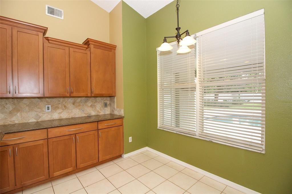 Dinette Nook Off Kitchen