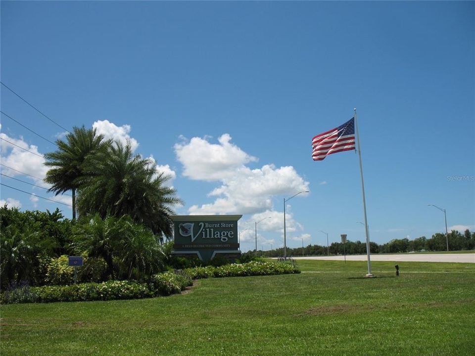 Main Entrance off of Burnt Store Road