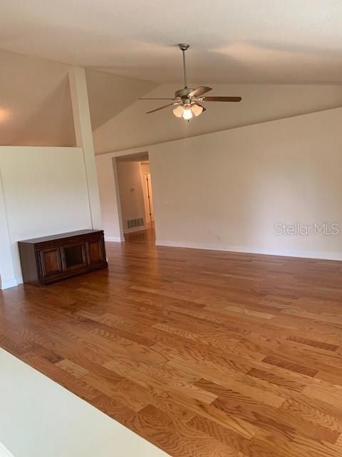 View of living room from Dinette