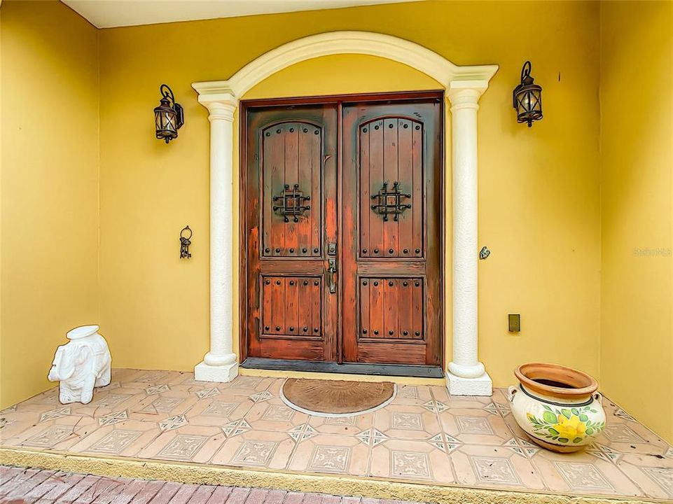 Impressive front doors