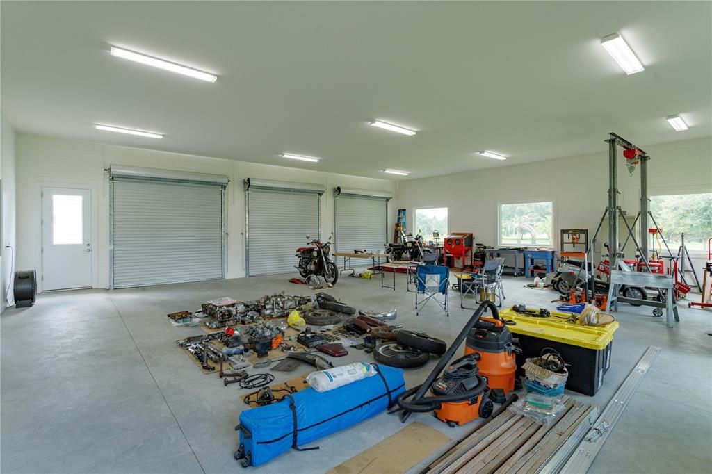 Separate 3 car garage/workshop