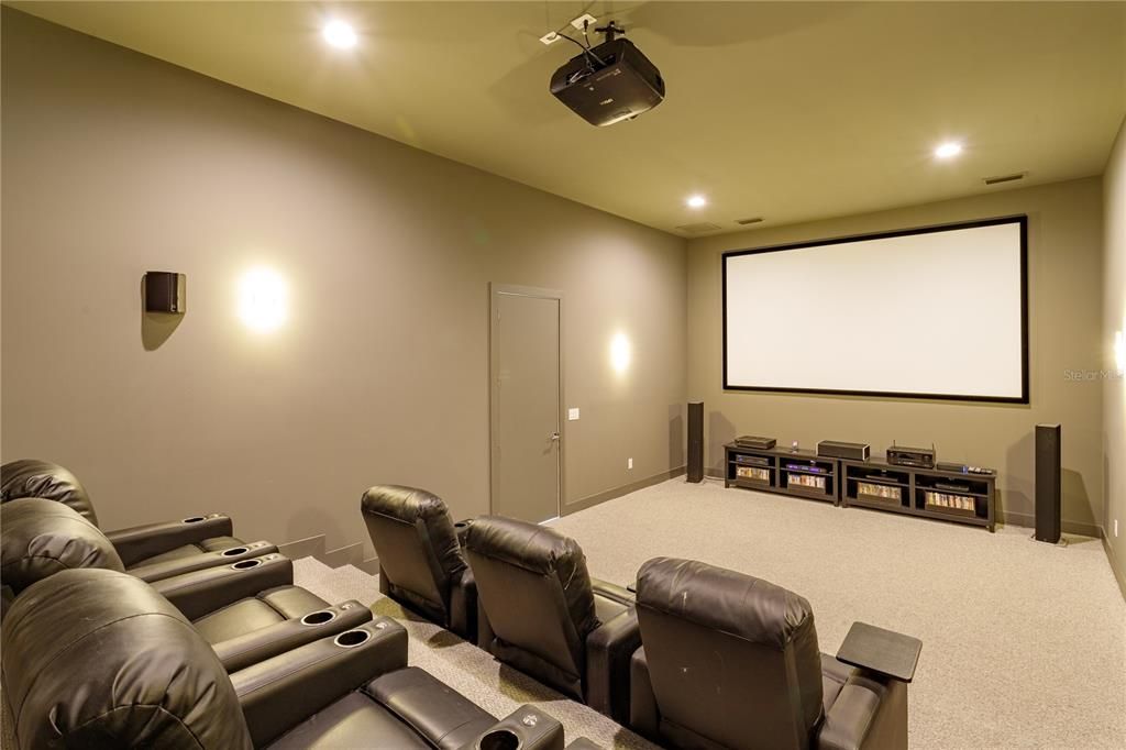 Enjoy movie nights in your very own theatre