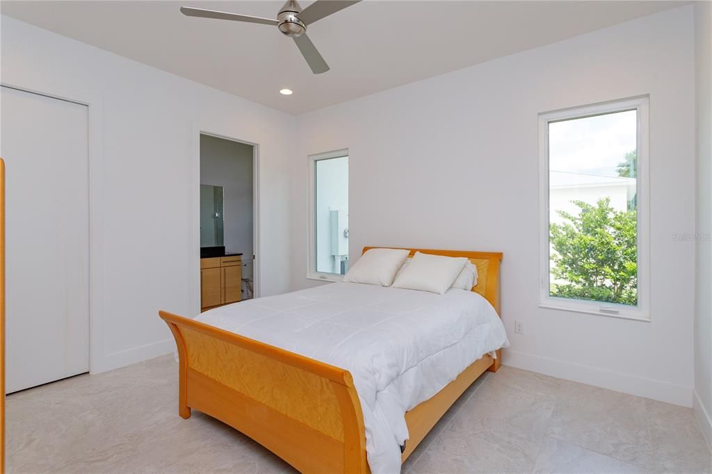 Bedroom 2 with ensuite bathroom