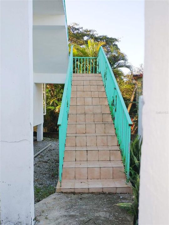 Exterior Stairs to Second Floor Apartment