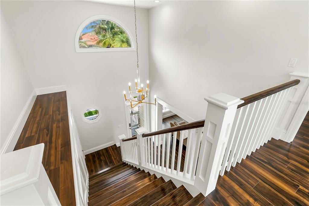 Entry Foyer from Above
