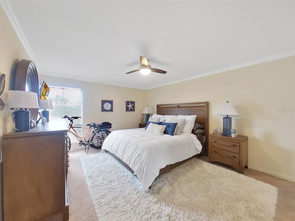 Main bedroom has on-suite bath.