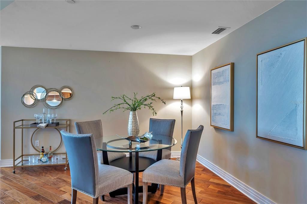 Dining area is located just off kitchen for easy access!