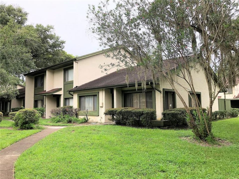 Exterior Front of the Unit