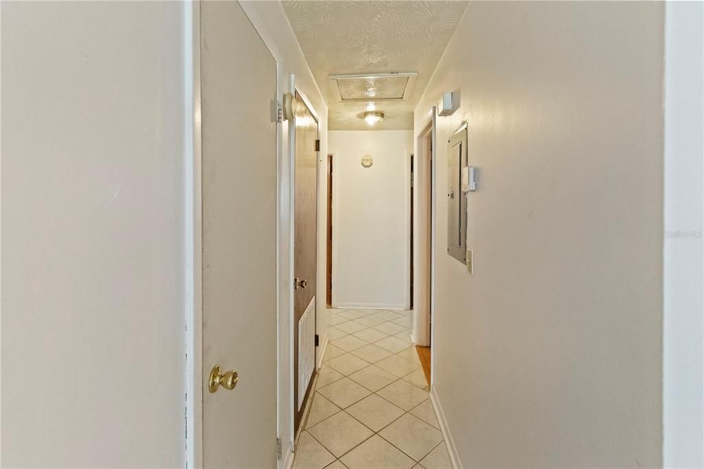 Hallway with Closet