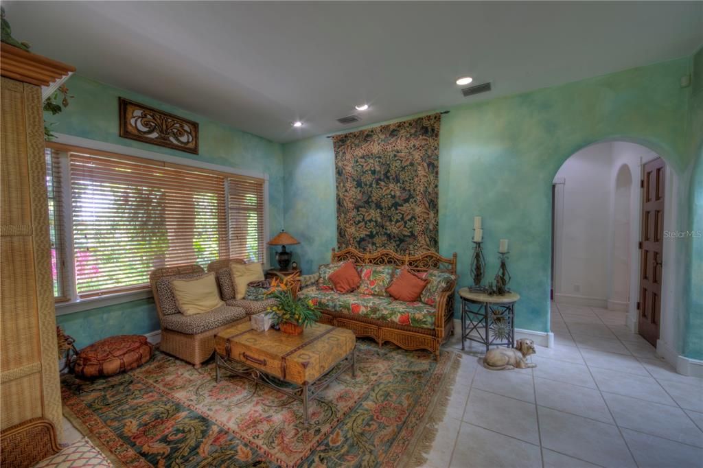 Living Room in guest house.