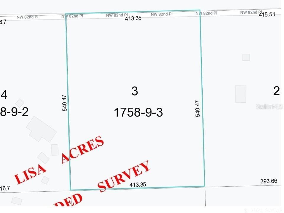 Recently Sold: $118,500 (5.13 acres)