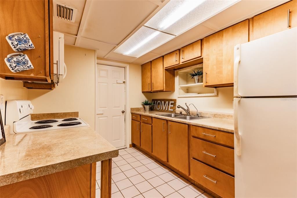 Attached Apartment Kitchen