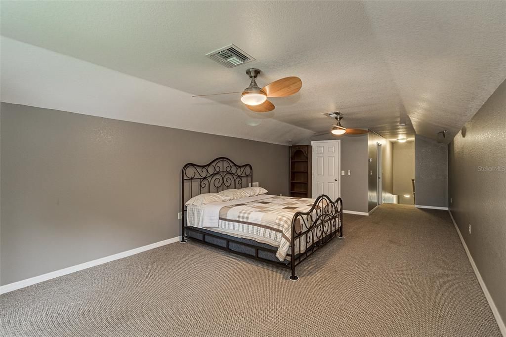 Bonus Room Includes a Large Closet