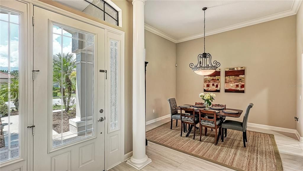 Formal dining room