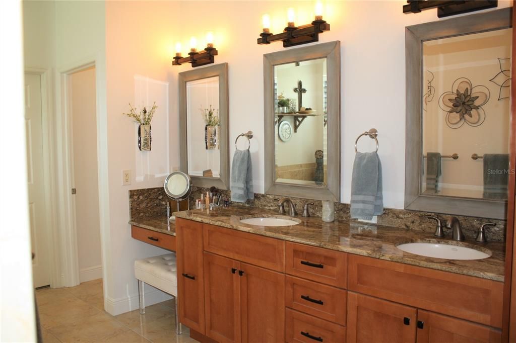 Master Bath with dressing area